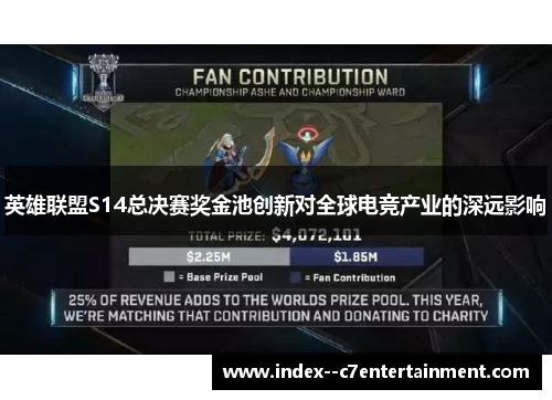 英雄联盟S14总决赛奖金池创新对全球电竞产业的深远影响 英雄联盟S14总决赛奖金池创新对全球电竞产业的深远影响